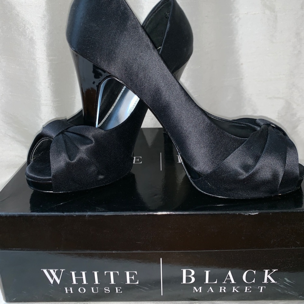 White House Black Market platform heels